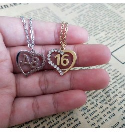 Stainless Steel Birth Year Number 10 to 99 Necklace Birthday Gift Anniversary Jewelry for Women 93 $13.03 Necklaces