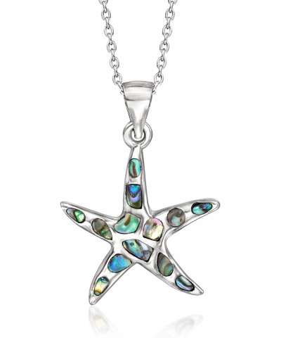 Black Abalone Shell Pendant Necklace in Sterling Silver. 18 inches $28.62 Necklaces