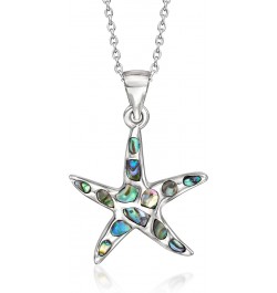 Black Abalone Shell Pendant Necklace in Sterling Silver. 18 inches $28.62 Necklaces