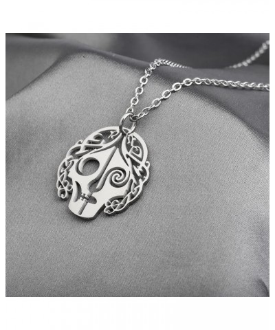 Norse Pagan Goddess Hel Pendant Goddess of Death Nordic Hella Muerte Necklace Hel Necklace for Women HELL Norse ne $10.58 Nec...