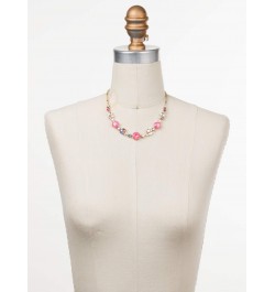 Lin Tennis Necklace, Bright Gold-Tone Finish, Island Sun, one Size (NEH022BGISS) $61.77 Necklaces