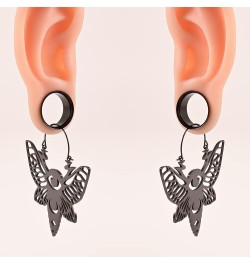 DIY Ear Gauges Hypoallergenic Saddle Ear Hangers Plugs Tunnels 316 Stainless Steel Ear Expander Stretchers Piercing Body Jewe...