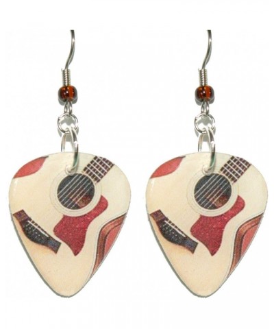 Guitar Pick 2-Sided Dangle Earrings (GP051) $10.00 Earrings