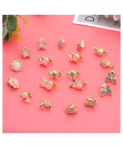 12 Pairs Clip On Earrings for Women Cute Earrings Crystal Earrings Pearl Earrings Charming Fashion Earrings Non Piercing Clip...