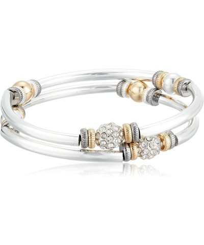 Women's Tri Tone Bangle Bracelet $9.48 Bracelets