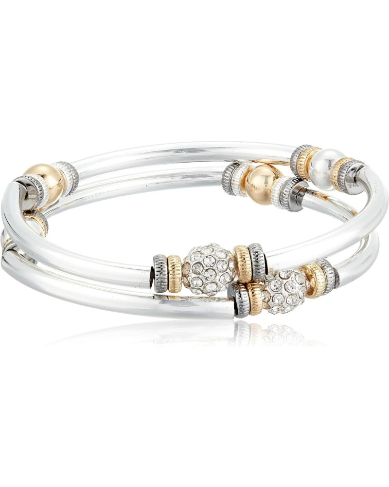 Women's Tri Tone Bangle Bracelet $9.48 Bracelets