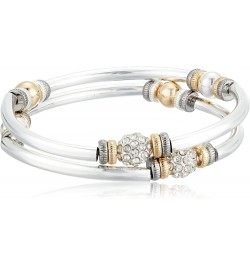 Women's Tri Tone Bangle Bracelet $9.48 Bracelets