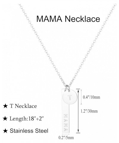 MAMA Necklace,Initial Necklace,mama necklaces for women,Mama Necklace,Mothers Day Gifts T $7.94 Necklaces