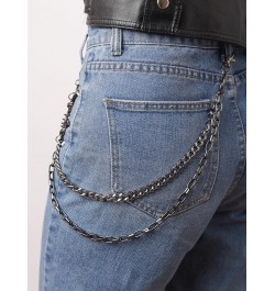 Vintage Chain Belt Jeans Punk Pants Jeans Chain Fashion Body Jewelry Accessory for Women Girls Cute Waist Chain 4 $9.34 Body ...