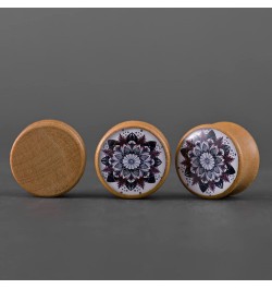 2 PCS Ear Gauges Resin Wood Stretching Ear Tunnels Expanders Body Piercing Jewelry 16mm(5/8'') PO-D3213 $8.25 Body Jewelry