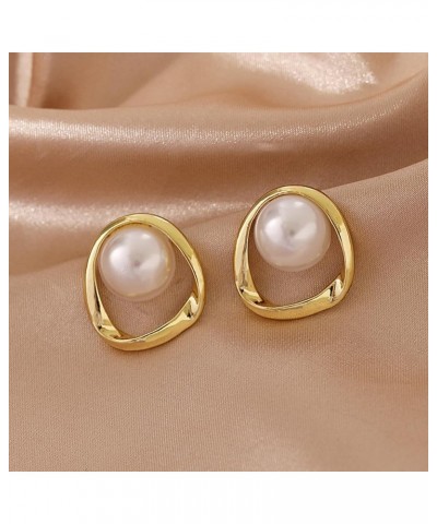 Pearl Earrings for Women Pearl Dangle Earrings Big Pearl Earrings Pearl Hoop Earrings Pearl Stud Earrings Wedding Prom Earrin...