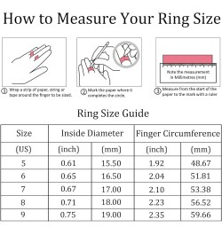 Gold Rings for Women Non Tarnish 14K Gold/Silver Stackable Rings Set Dainty Cubic Zirconia Diamond Thumb Rings Wedding Eterni...