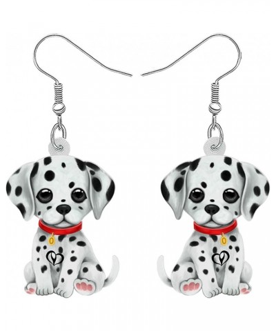 Acrylic Yorkshire Terrier Dalmatian Dog Earrings Dangle Drop Puppy Pet Jewelry For Women Girls Gifts Dalmatian $6.75 Earrings