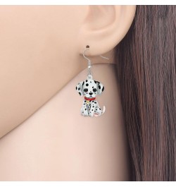 Acrylic Yorkshire Terrier Dalmatian Dog Earrings Dangle Drop Puppy Pet Jewelry For Women Girls Gifts Dalmatian $6.75 Earrings