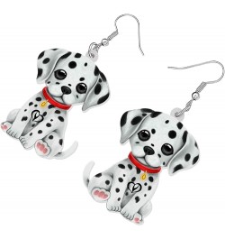 Acrylic Yorkshire Terrier Dalmatian Dog Earrings Dangle Drop Puppy Pet Jewelry For Women Girls Gifts Dalmatian $6.75 Earrings