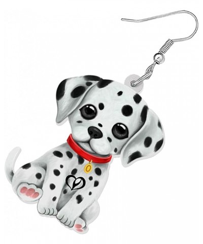 Acrylic Yorkshire Terrier Dalmatian Dog Earrings Dangle Drop Puppy Pet Jewelry For Women Girls Gifts Dalmatian $6.75 Earrings