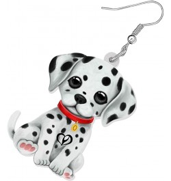 Acrylic Yorkshire Terrier Dalmatian Dog Earrings Dangle Drop Puppy Pet Jewelry For Women Girls Gifts Dalmatian $6.75 Earrings