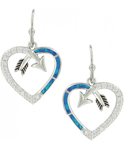 Western Lifestyle Opal Earrings (Follow Your Arrow Heart) $31.20 Earrings