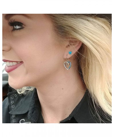 Western Lifestyle Opal Earrings (Follow Your Arrow Heart) $31.20 Earrings