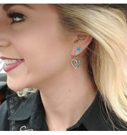 Western Lifestyle Opal Earrings (Follow Your Arrow Heart) $31.20 Earrings