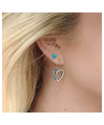 Western Lifestyle Opal Earrings (Follow Your Arrow Heart) $31.20 Earrings