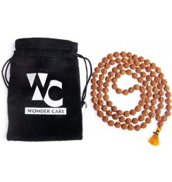 Authentic Rudraksh Mala-5face- Genuine Himalayan Rudraksha Seeds Religious Ornament Rosary Japa Mala Necklace Prayer Mala Hea...