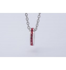 Birthstone Pendant Charm for Necklace - Full Eternity, Stackable, Crystal Birthstone July (Ruby), charm $8.24 Necklaces