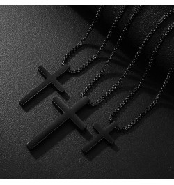 Unisex Cross Chain Necklace, Gold Cross Necklace for Men & Women, Simple Fashion Pendant, Available in Multiple Colors - Idea...