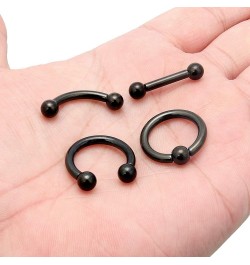 6G 8G Septum Rings Large Ear Gauges Tunnels Plugs Earrings Stretching Kit 316L Surgical Steel Big Septum Nose Tongue Lip ring...