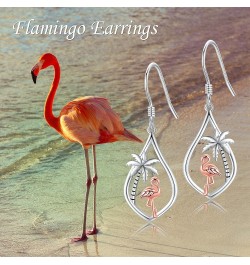 925 Sterling Silver Earrings for Women Dangle Drop Earrings Jewelry Gifts for Girls Wife Girlfriend flamingo $7.79 Earrings