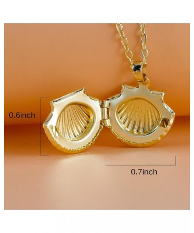 2 Set Locket Pendant Necklace for Women Girls, Classic Heart Photo Locket that Hold Picture Custom Love Heart Image Necklaces...