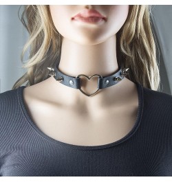 Bat Necklace for Women Thin Black Velvet Gothic Collar Choker Halloween Cosplay Goth Accessory for Girls I:Black Heart Choker...