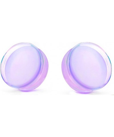 Lavender Opalite Glass Ear Plug gauges soscene 22mm-7/8 inch $9.94 Body Jewelry