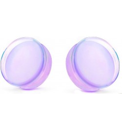 Lavender Opalite Glass Ear Plug gauges soscene 22mm-7/8 inch $9.94 Body Jewelry