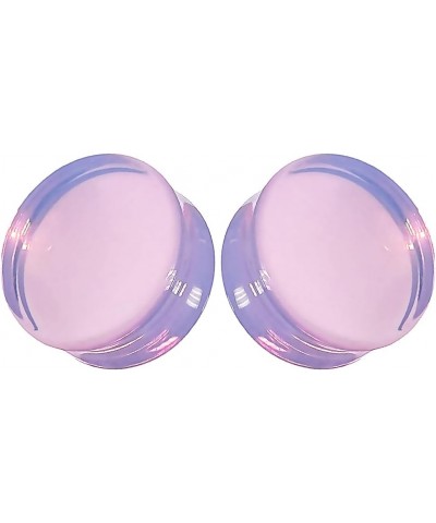 Lavender Opalite Glass Ear Plug gauges soscene 22mm-7/8 inch $9.94 Body Jewelry