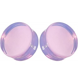 Lavender Opalite Glass Ear Plug gauges soscene 22mm-7/8 inch $9.94 Body Jewelry