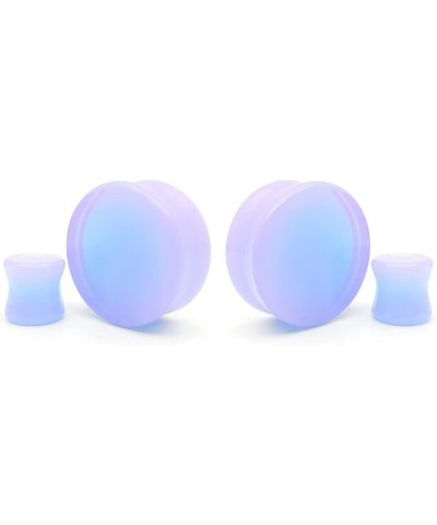 Lavender Opalite Glass Ear Plug gauges soscene 22mm-7/8 inch $9.94 Body Jewelry