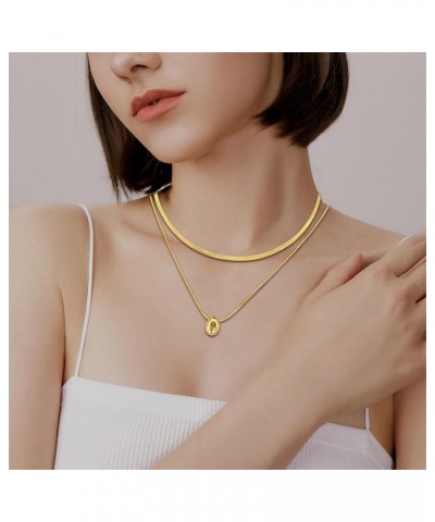 Gold Layered Necklaces for Women Dainty Layering Chokers Necklaces Set Snake Necklace Jewelry Gifts for Women $7.64 Necklaces