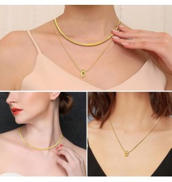 Gold Layered Necklaces for Women Dainty Layering Chokers Necklaces Set Snake Necklace Jewelry Gifts for Women $7.64 Necklaces