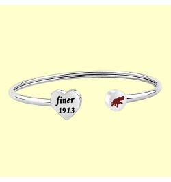 Bangle Finer Sorority Bracelet Lucky Elephant Sisterhood Gift Finer Bracelet $9.52 Bracelets