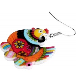 Acrylic Drop Hen Chicken Earrings Funny Farm Design Lovely Gift For Girls Women By The Orange $6.71 Earrings