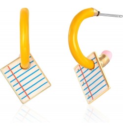 Back To School Earrings Teacher Earrings for Women Teacher Appreciation Gifts for Women AMZ-EH21402A $6.66 Earrings