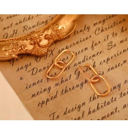 Huggie Earrings for Women Gold Hoop 18K Gold Filled Small Simple Delicate Hypoallergenic Ear Jewelry Link CZ $9.00 Earrings