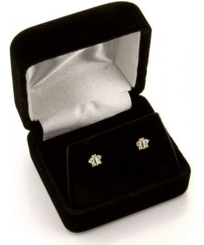 14K Yellow Gold Polished 2mm - 6mm Ball Stud Earrings With Screw Back 4 mm $24.38 Earrings