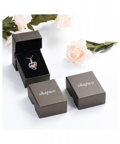 Butterfly Heart Urn Necklaces Cremation Jewelry for Ashes for Women Men Memorial Human Ashes Pendant A Rose Gold-Blue $11.21 ...