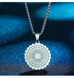 Gold Plated Sun Disk Pendant Engraved Sun Necklace Minimal Gold Disk Pendant Trendy Disk Sunshine Pendant Starburst Necklace ...