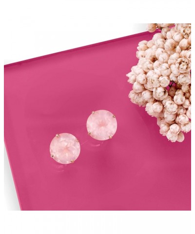 4.80 ct. t.w. Rose Quartz Stud Earrings in 14kt Rose Gold $88.15 Earrings