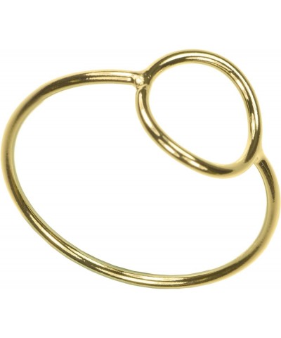 Wire rings 14k gold fill or sterling silver 8 Open Circle 14K Gold Filled $8.97 Body Jewelry