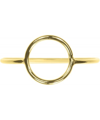 Wire rings 14k gold fill or sterling silver 8 Open Circle 14K Gold Filled $8.97 Body Jewelry