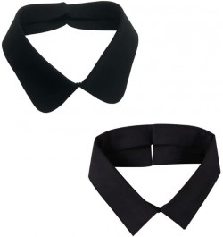 2 Pcs Detachable Blouse Collar False Lapel Choker Necklace for Women Girls 2pcs Black $4.58 Necklaces